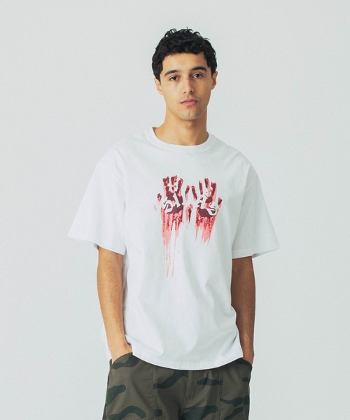 SILAS(サイラス)の「HANDS S/S TEE(Tシャツ/カットソー・メンズ・オフホワイト/ホワイト・M/L/XL)」の8枚目の写真