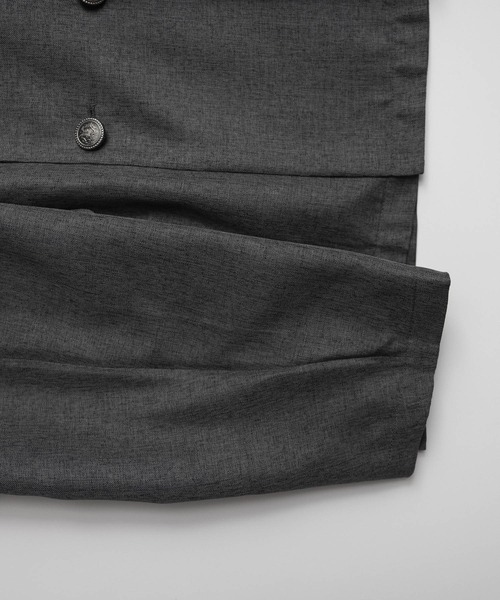 remer サマーテーラードジャケット remer ジャケット テーラードジャケット loose synthetic linen