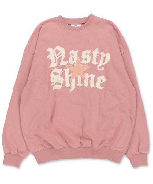 STINA マカロンロゴスウェット ピンク stina / Macaron Logo sweat pink