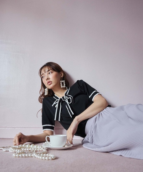 fifth(フィフス)の「ロングプリーツスカート(スカート・レディース・ブラック/グレー/ピンク・M)」の21枚目の写真