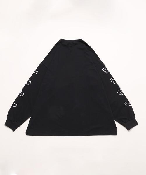 Whinny（ホワイニー）の「Whinny/とろけたいぬいぬいぬ?T（Tシャツ/カットソー・レディース・サックスブルー/ブラック/ホワイト・FREE）」の14枚目の写真