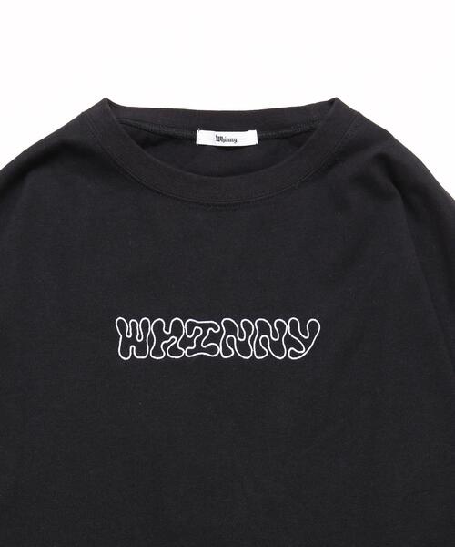 Whinny（ホワイニー）の「Whinny/とろけたいぬいぬいぬ?T（Tシャツ/カットソー・レディース・サックスブルー/ブラック/ホワイト・FREE）」の15枚目の写真