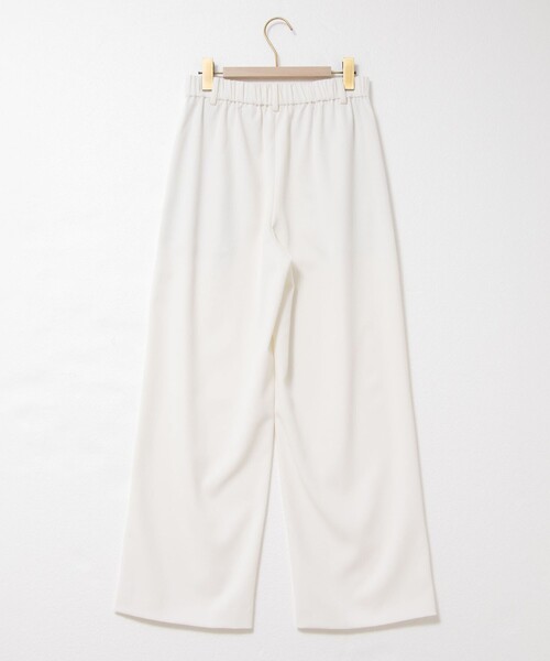NOLLEY’S(ノーリーズ)の「《セットアップ対応》ウォッシャブルツイルイージータックワイドパンツ(その他パンツ・レディース・ブラック/チャコールグレー/ホワイト・34/36/38)」の14枚目の写真