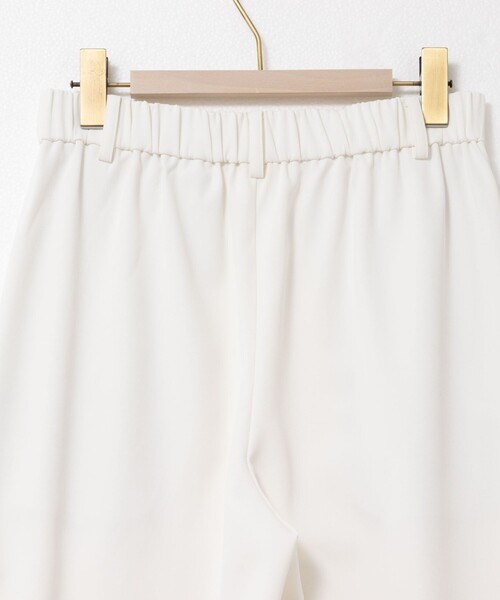 NOLLEY’S(ノーリーズ)の「《セットアップ対応》ウォッシャブルツイルイージータックワイドパンツ(その他パンツ・レディース・ブラック/チャコールグレー/ホワイト・34/36/38)」の15枚目の写真