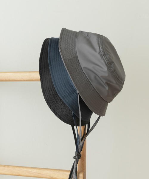 URBAN RESEARCH DOORS（アーバンリサーチドアーズ）の「コード付き撥水ハット（ハット・メンズ・グレー/ブラック/ネイビー・-）」の8枚目の写真