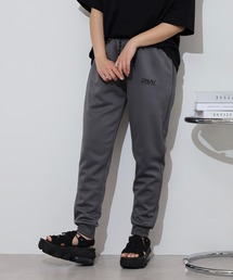 ユニセックス ロゴ ジョガーパンツ