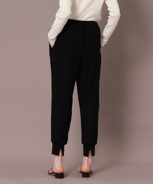 DRESSTERIOR(ドレステリア)の「【洗える/防花粉/撥水】ダブルクロスジョグパンツ(その他パンツ・レディース・ブラック・34/36/38/40)」の12枚目の写真