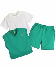 セットアップ　グリーン モノグラム トラックトップ カレッジグリーン ｜アパレル