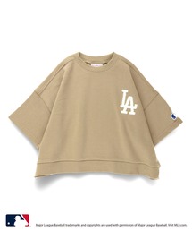 【MLB/Major League Baseball】ゆったりシルエット7分袖スウェットTシャツ