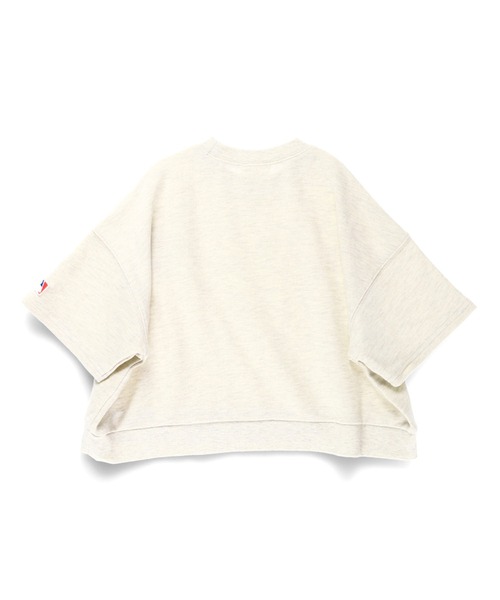 MLB（メジャーリーグベースボール）の「【MLB/Major League Baseball】ゆったりシルエット7分袖スウェットTシャツ（スウェット・キッズ・キナリ/ベージュ/ネイビー・100/90/120/130/110/150/140）」の10枚目の写真
