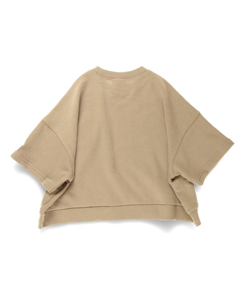 MLB（メジャーリーグベースボール）の「【MLB/Major League Baseball】ゆったりシルエット7分袖スウェットTシャツ（スウェット・キッズ・キナリ/ベージュ/ネイビー・100/90/120/130/110/150/140）」の11枚目の写真