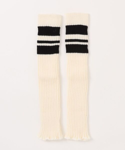 almo（アルモ）の「【LAMPOON】ラインレッグウォーマー（レッグウォーマー・レディース・グレー/ブラック/ホワイト・FREE）」の19枚目の写真