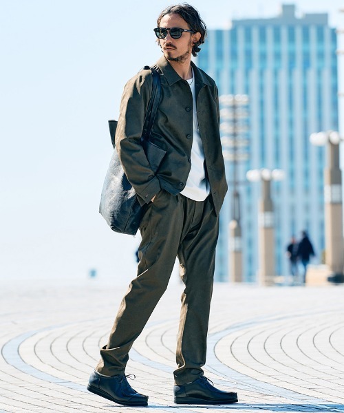 wjk（ダヴルジェイケイ）の「mko12782-KOBE LEATHER big tote bag ビッグトートバッグ（トートバッグ・メンズ・ブラック・FREE）」の11枚目の写真