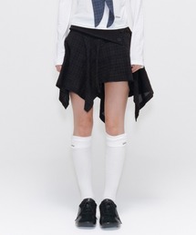 [miseki]Unbalanced flow ミニスカート Unbalanced flow mini skirt（スカート）｜Miseki SEOUL