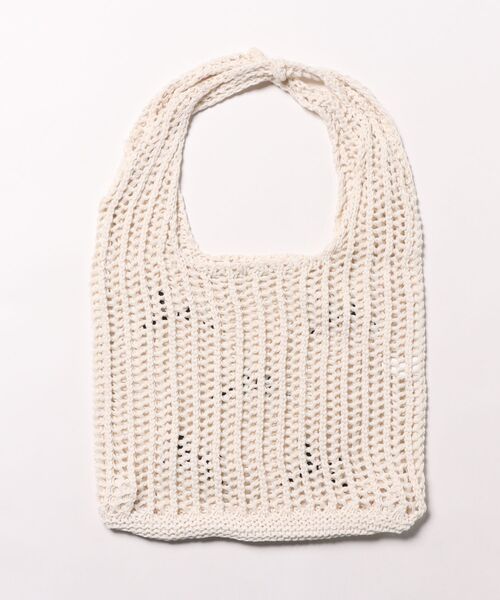 apres jour（アプレジュール）の「【apres jour×ARIAZ】透かし編みリボントートバッグ（トートバッグ・レディース・アイボリー・FREE）」の6枚目の写真