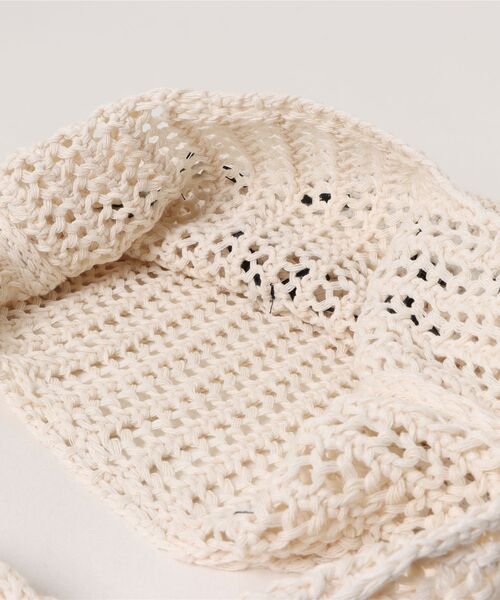 apres jour（アプレジュール）の「【apres jour×ARIAZ】透かし編みリボントートバッグ（トートバッグ・レディース・アイボリー・FREE）」の8枚目の写真