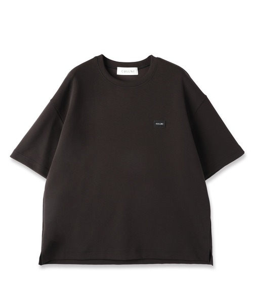 CULLNI（クルニ）の「Cotton Double Knit Embroidered Patch Pullover（Tシャツ/カットソー・メンズ・ブルー/ベージュ/ホワイト/ブラック・1/2/0）」の6枚目の写真