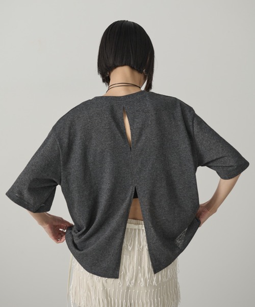 新品未使用‼︎ MICA&amp;DEALバッグスリットTシャツ 0124109006_1.jpg
