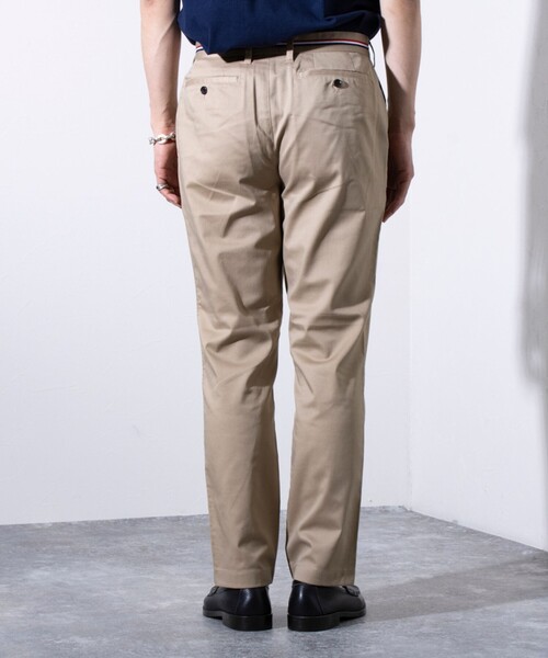 GLOSTER(グロスター)の「【GLOSTER/グロスター】コンパクト TCチノ ストレッチパンツ(チノパンツ・メンズ・ブラック/チャコールグレー/ネイビー/ベージュ・S/M/L/XL)」の18枚目の写真