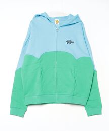 My sugar Babe(}CVK[xCu)two tone Zip hoodie(p[J[)