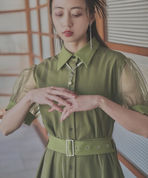 HARE（ハレ）の「ソデシアーチュールティアードワンピース(HARE