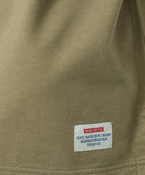 BAYFLOW（ベイフロー）の「[セットでお得!]インレイレイヤード半袖Tシャツ（Tシャツ/カットソー・メンズ・チャコール/グリーン/カーキ/ナチュラル・MEDIUM/LARGE）」の12枚目の写真