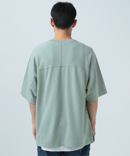 BAYFLOW（ベイフロー）の「[セットでお得!]インレイレイヤード半袖Tシャツ（Tシャツ/カットソー・メンズ・チャコール/グリーン/カーキ/ナチュラル・MEDIUM/LARGE）」の16枚目の写真