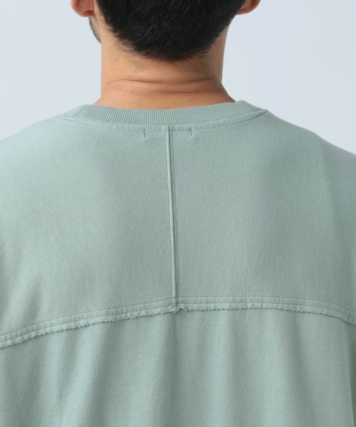 BAYFLOW（ベイフロー）の「[セットでお得!]インレイレイヤード半袖Tシャツ（Tシャツ/カットソー・メンズ・チャコール/グリーン/カーキ/ナチュラル・MEDIUM/LARGE）」の17枚目の写真