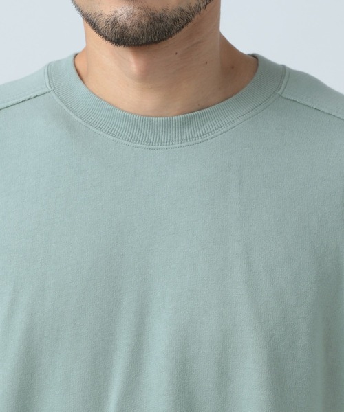 BAYFLOW（ベイフロー）の「[セットでお得!]インレイレイヤード半袖Tシャツ（Tシャツ/カットソー・メンズ・チャコール/グリーン/カーキ/ナチュラル・MEDIUM/LARGE）」の18枚目の写真