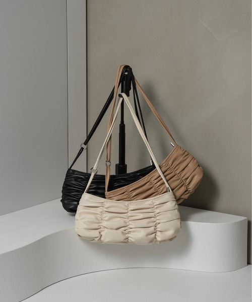 セール】whip shirring bag / ホイップシャーリングバッグ（ショルダー