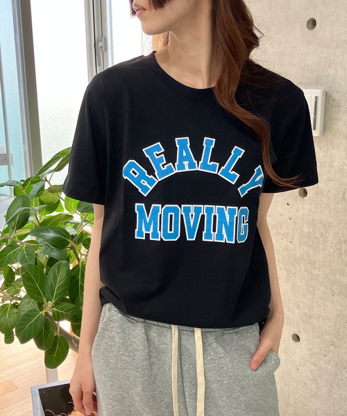 GLAMOROUS JANE(グラマラスジェーン)の「フロントプリントTシャツ(Tシャツ/カットソー・レディース・ブラック/オフホワイト/パープル・M)」の11枚目の写真