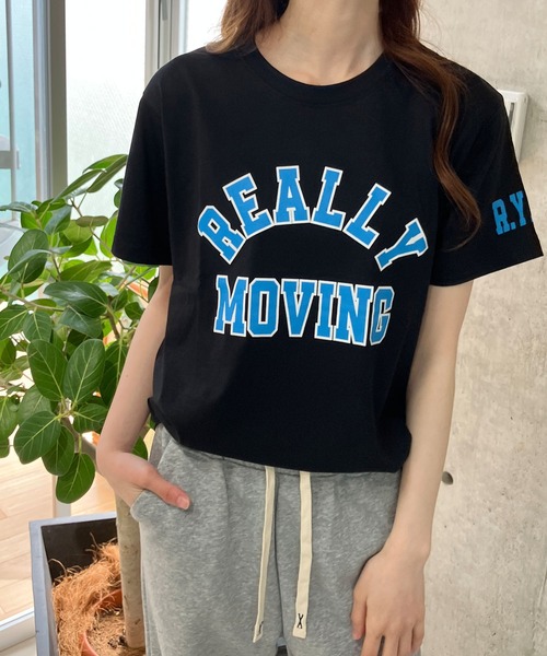 GLAMOROUS JANE(グラマラスジェーン)の「フロントプリントTシャツ(Tシャツ/カットソー・レディース・ブラック/オフホワイト/パープル・M)」の13枚目の写真