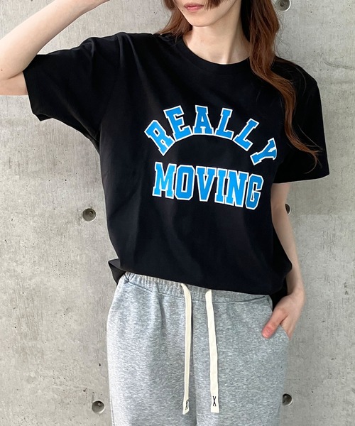 GLAMOROUS JANE(グラマラスジェーン)の「フロントプリントTシャツ(Tシャツ/カットソー・レディース・ブラック/オフホワイト/パープル・M)」の15枚目の写真