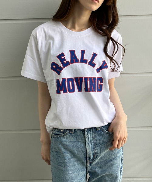 GLAMOROUS JANE(グラマラスジェーン)の「フロントプリントTシャツ(Tシャツ/カットソー・レディース・ブラック/オフホワイト/パープル・M)」の7枚目の写真