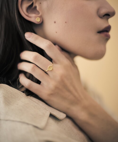 マーガレット] K18YG ダイヤモンド リング（リング）｜ete bijoux