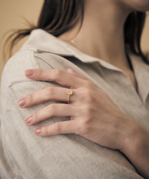 マーガレット] K18YG ダイヤモンド リング（リング）｜ete bijoux