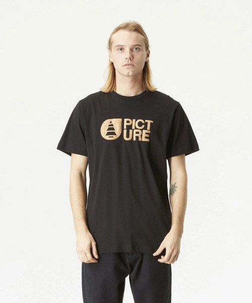 PICTURE ORGANIC CLOTHING(ピクチャーオーガニッククロージング)の「【PICTURE/ピクチャー】BASEMENT CORK TEE/半袖ロゴTシャツ(Tシャツ/カットソー・メンズ・イエロー系その他/グリーン系その他/ブラック/ホワイト・LARGE/X-LARGE/MEDIUM)」の6枚目の写真