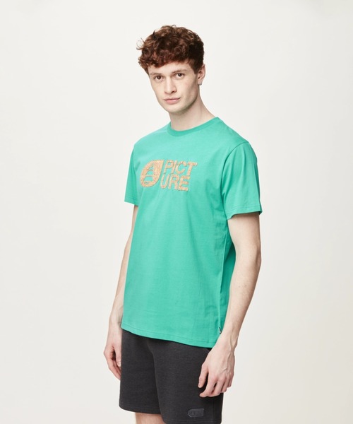 PICTURE ORGANIC CLOTHING(ピクチャーオーガニッククロージング)の「【PICTURE/ピクチャー】BASEMENT CORK TEE/半袖ロゴTシャツ(Tシャツ/カットソー・メンズ・イエロー系その他/グリーン系その他/ブラック/ホワイト・LARGE/X-LARGE/MEDIUM)」の7枚目の写真