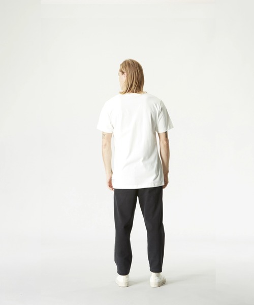 PICTURE ORGANIC CLOTHING(ピクチャーオーガニッククロージング)の「【PICTURE/ピクチャー】BASEMENT CORK TEE/半袖ロゴTシャツ(Tシャツ/カットソー・メンズ・イエロー系その他/グリーン系その他/ブラック/ホワイト・LARGE/X-LARGE/MEDIUM)」の10枚目の写真
