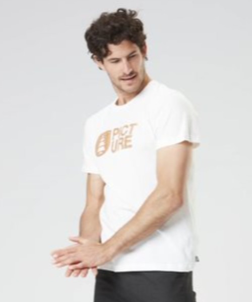 PICTURE ORGANIC CLOTHING(ピクチャーオーガニッククロージング)の「【PICTURE/ピクチャー】BASEMENT CORK TEE/半袖ロゴTシャツ(Tシャツ/カットソー・メンズ・イエロー系その他/グリーン系その他/ブラック/ホワイト・LARGE/X-LARGE/MEDIUM)」の17枚目の写真