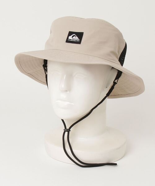 Quiksilver（クイックシルバー）の「クイックシルバー QUIKSILVER WR UV WATER FACE MASK HAT（ハット・メンズ・オリーブ/ブラック/ベージュ・ONE SIZE）」の5枚目の写真