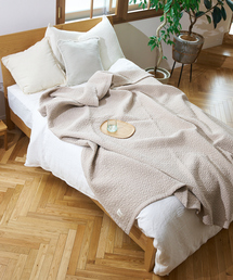 collex | イブル クラウド柄 オーガニックコットン キルティングマット シングル 150×205(ラグ/マット)