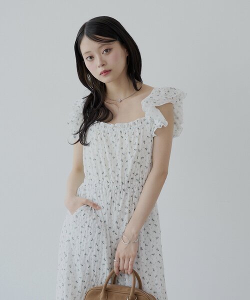 Andequal アンドコール リボンショルダーコンビネゾン ribbon shoulder combinaison – andequal