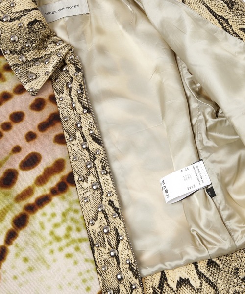 DRIES VAN NOTEN(ドリスヴァンノッテン)の「VURANO HF 1534 W.W.JACKET OU(その他アウター・レディース・その他・34/36)」の8枚目の写真