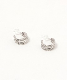 オルタナツイストメタル樹脂ポストピアス / 323741
