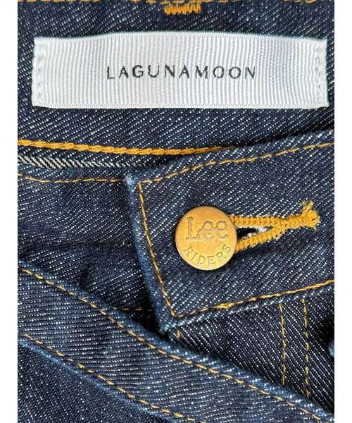 Lee（リー）の「【Leeコラボ】ハイライズセミワイドパンツ（デニムパンツ・レディース・オフホワイト/ブルー/インディゴブルー・SMALL/MEDIUM）」の13枚目の写真