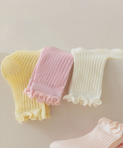 aimoha（アイモハ）の「【aimoha-KIDS-】キッズ　メロウフリルソックスセット（ソックス/靴下・キッズ・マルチ/その他1/その他2・SMALL/MEDIUM/LARGE/X-LARGE）」の18枚目の写真