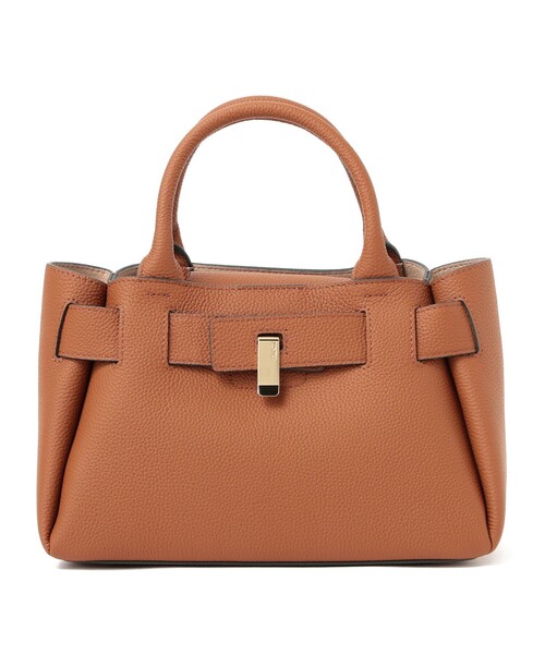 Demi-Luxe BEAMS（デミルクス ビームス）の「【WEB限定】PUNTI. / MIRROR ハンドバッグ（ハンドバッグ・レディース・ブラウン系その他5/ブラック・ONE SIZE）」の12枚目の写真