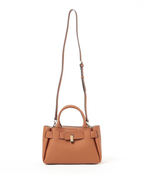 Demi-Luxe BEAMS（デミルクス ビームス）の「【WEB限定】PUNTI. / MIRROR ハンドバッグ（ハンドバッグ・レディース・ブラウン系その他5/ブラック・ONE SIZE）」の8枚目の写真