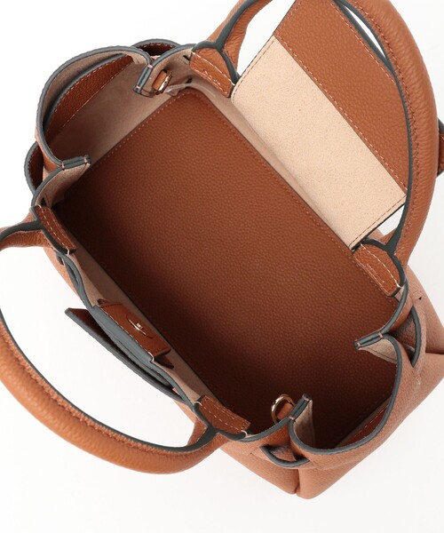 Demi-Luxe BEAMS（デミルクス ビームス）の「【WEB限定】PUNTI. / MIRROR ハンドバッグ（ハンドバッグ・レディース・ブラウン系その他5/ブラック・ONE SIZE）」の9枚目の写真